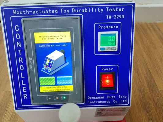 Option - EN71-8.17-1 Mouth Actuated Toy Durability Tester Touch Screen Control